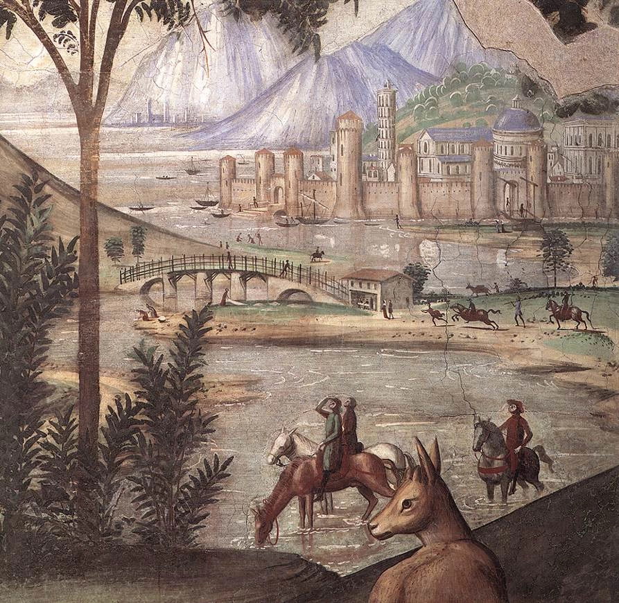 Stimmate di San Francesco - Santa Trinità, Firenze, dettaglio